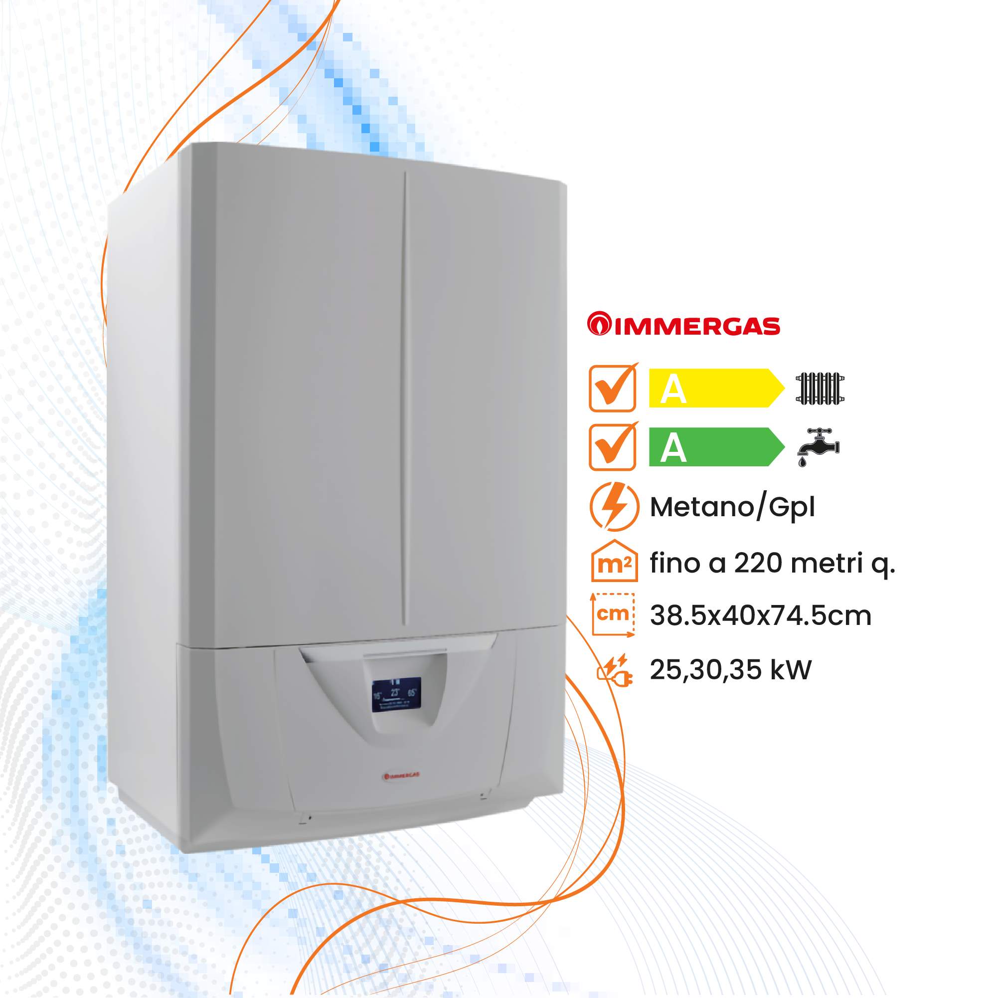 Caldaia Immergas Victrix Zeus Superior a Condensazione