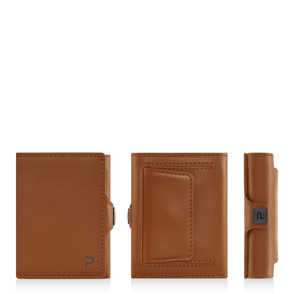 KLIK Classic con portamonete XL Mirum Cognac