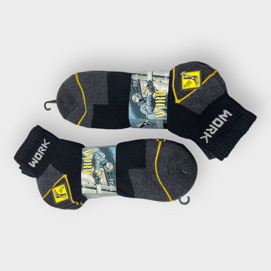 Sneakers Fantasmino Spugna Confezione Da 3 Paia Uomo Sport/lavoro