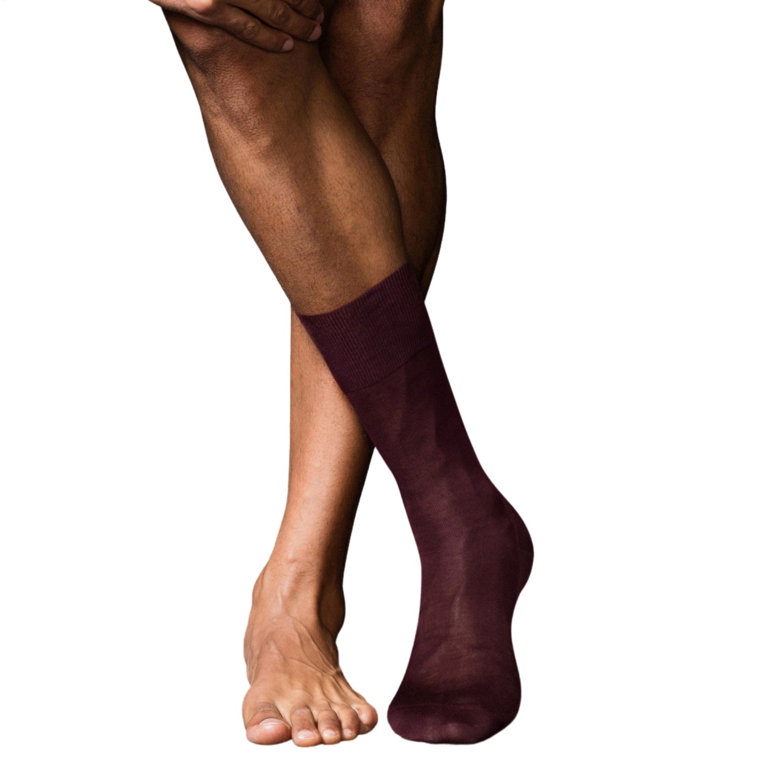 Intimitaly Calza Uomo Corta In Filo Di Scozia Maglia Liscia Rimagliato A Mano Art. 831/c