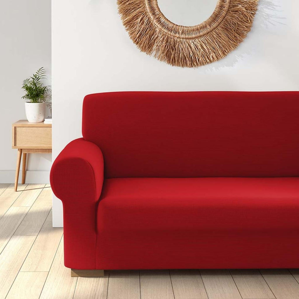 Irge Serie Melody Copridivano 2 - 3 - 4 Posti Estensibile Da 110cm A 280cm Tinta Unita Colori Assortiti