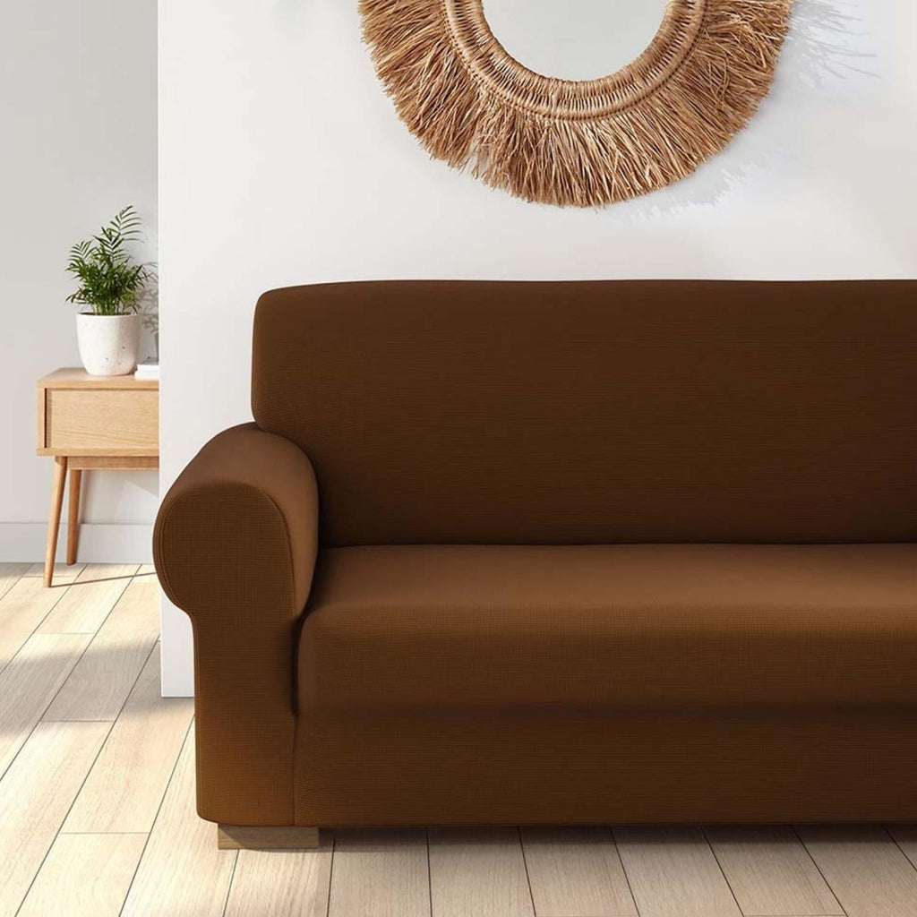 Irge Serie Melody Copridivano 2 - 3 - 4 Posti Estensibile Da 110cm A 280cm Tinta Unita Colori Assortiti