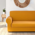 Irge Serie Melody Copridivano 2 - 3 - 4 Posti Estensibile Da 110cm A 280cm Tinta Unita Colori Assortiti