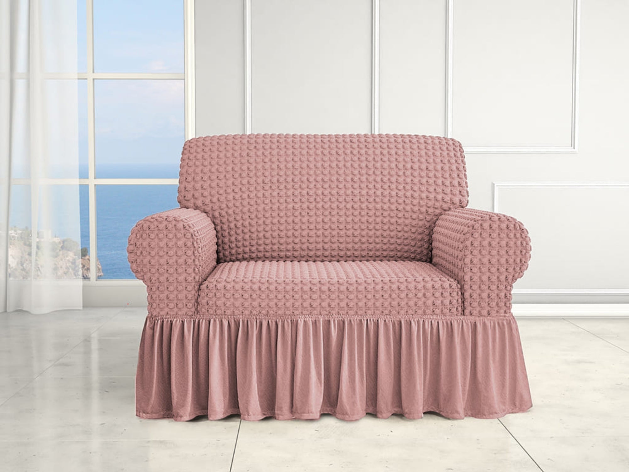 Irge Serie Voila' Copripoltrona Estensibile Tinta Unita Colori Assortiti