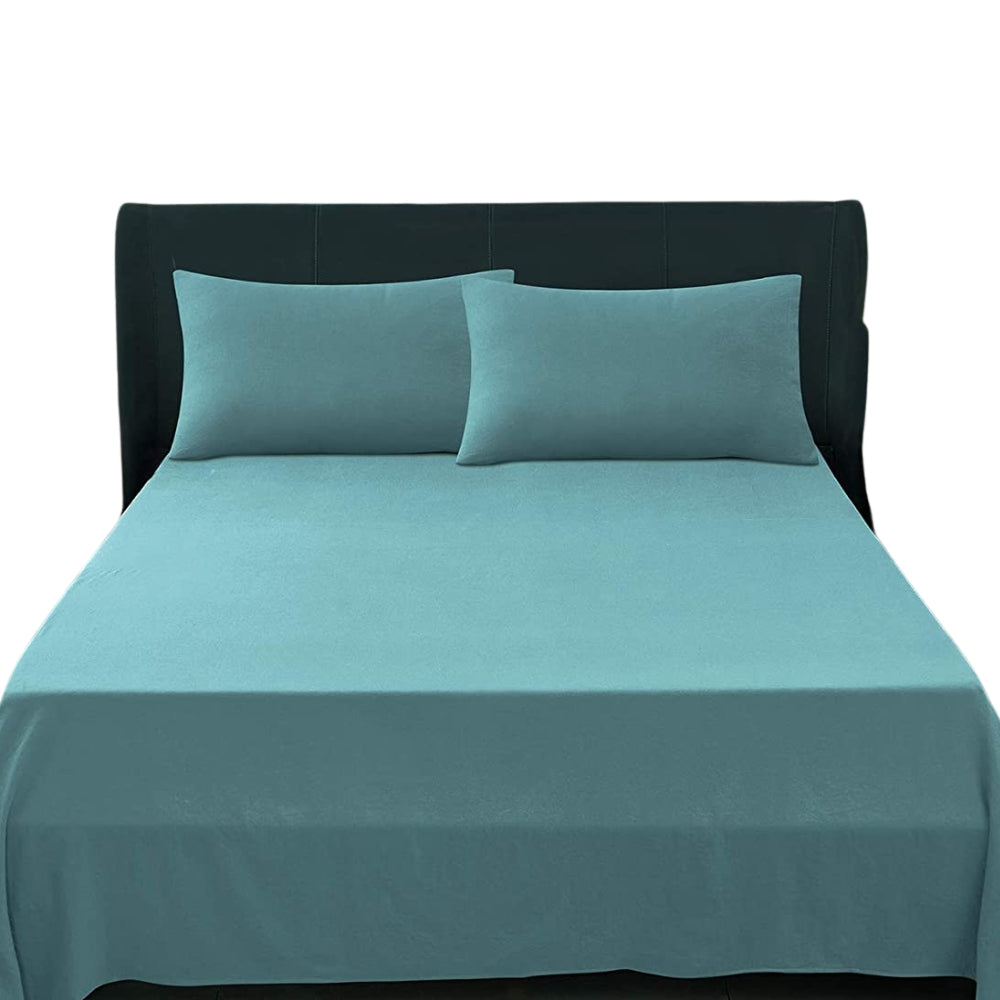 Irge - Completo Letto Matrimoniale Singolo E Piazza E Mezza In Cotone -  Lenzuola In Cotone Art. Marta