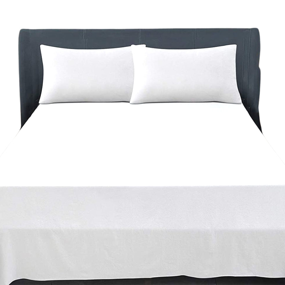 Irge - Completo Letto Matrimoniale Singolo E Piazza E Mezza In Cotone -  Lenzuola In Cotone Art. Marta