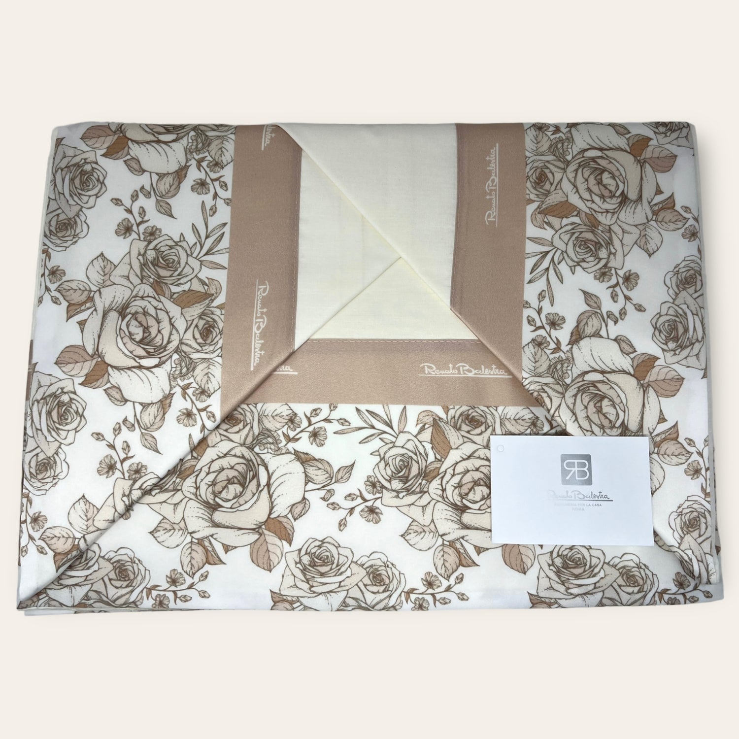 Renato Balestra Completo Lenzuola Matrimoniale In Puro Cotone  Art. Copp973 Denise