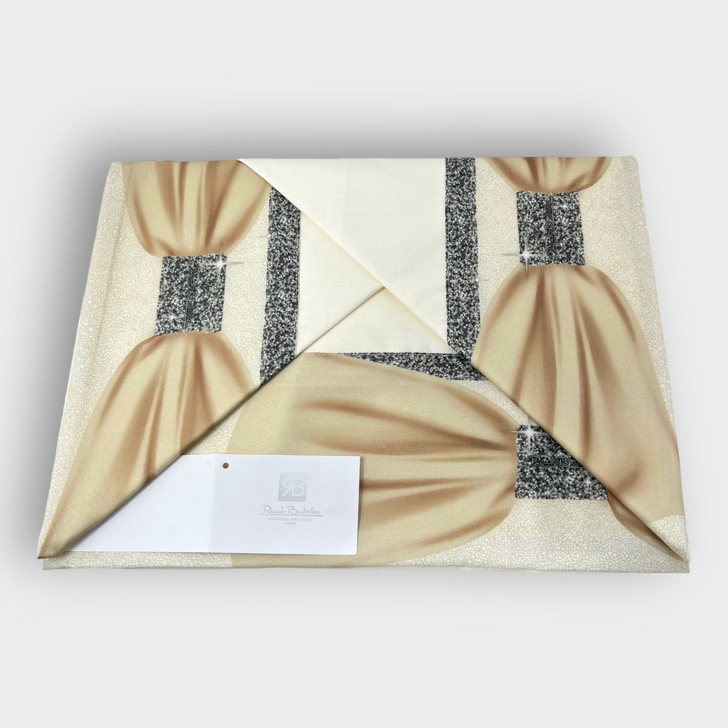 Renato Balestra - Completo Lenzuola Matrimoniale In Puro Cotone Fantasy  Art. Ester