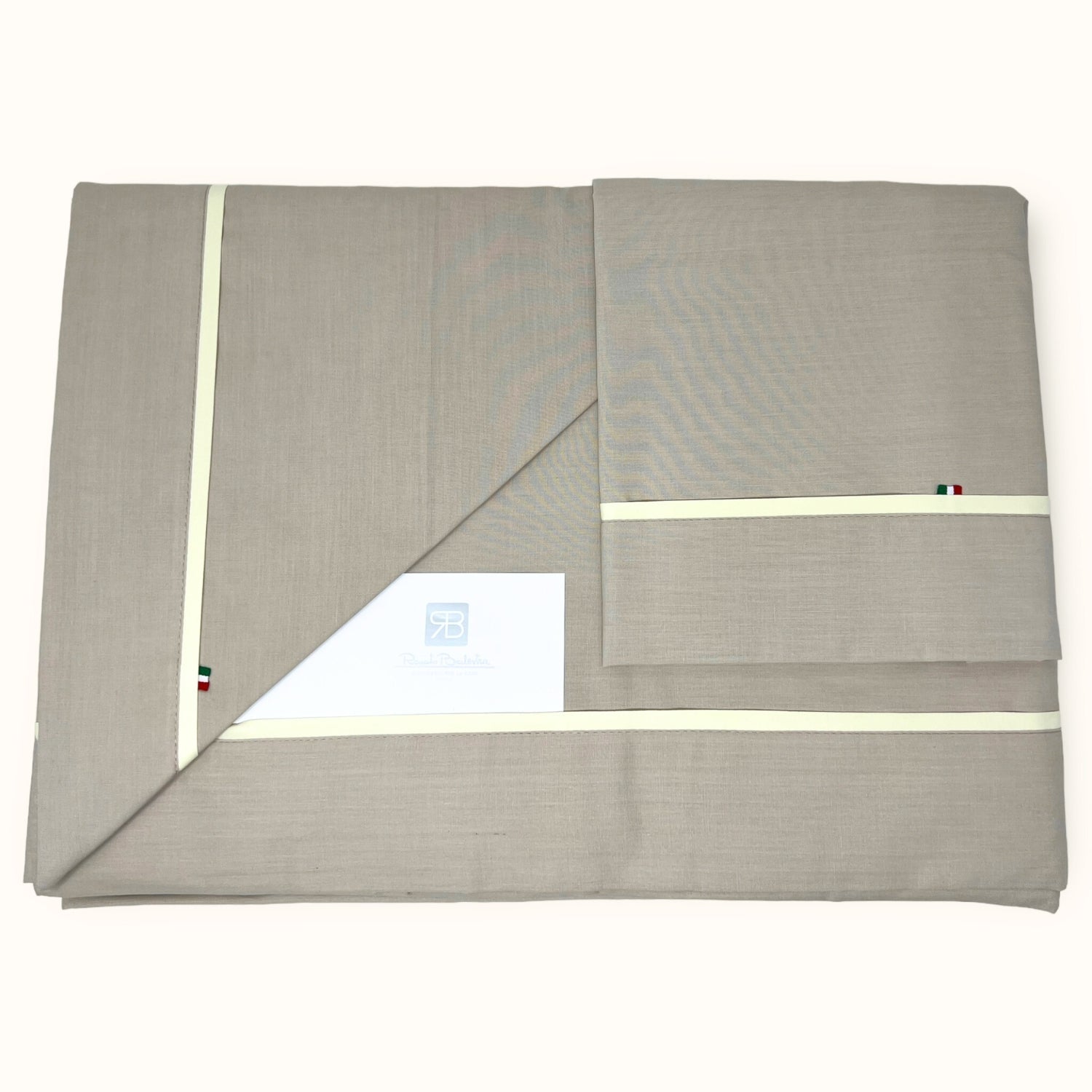 Renato Balestra Completo Letto 2 Posti In Puro Cotone Tinta Unita Art. Fabiana