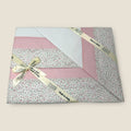Irge - Completo Letto Matrimoniale Fantasia Fiori 100% Cotone Art. Gaia