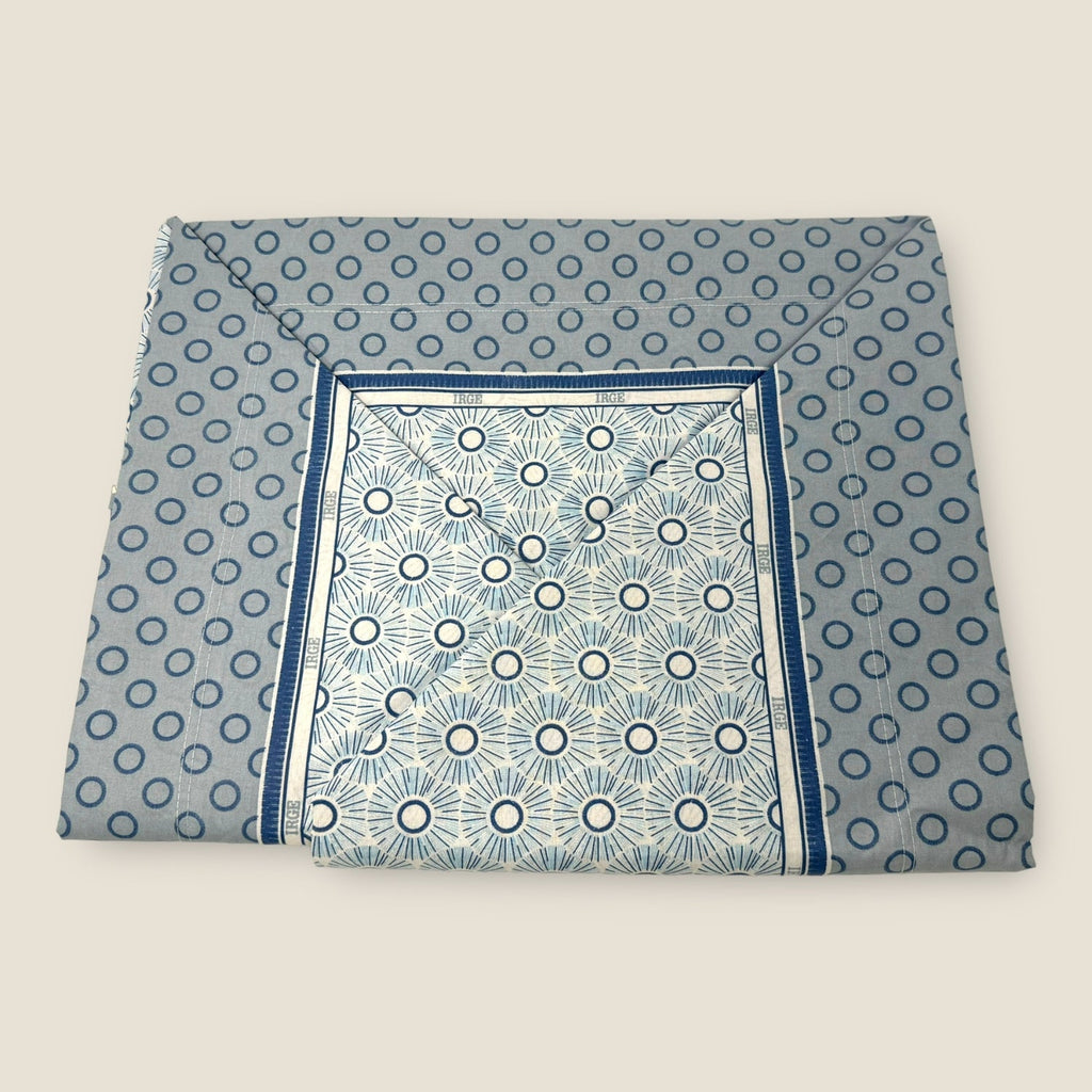 Irge - Completo Letto Matrimoniale In 100% Cotone Art. Ginevra Raggi