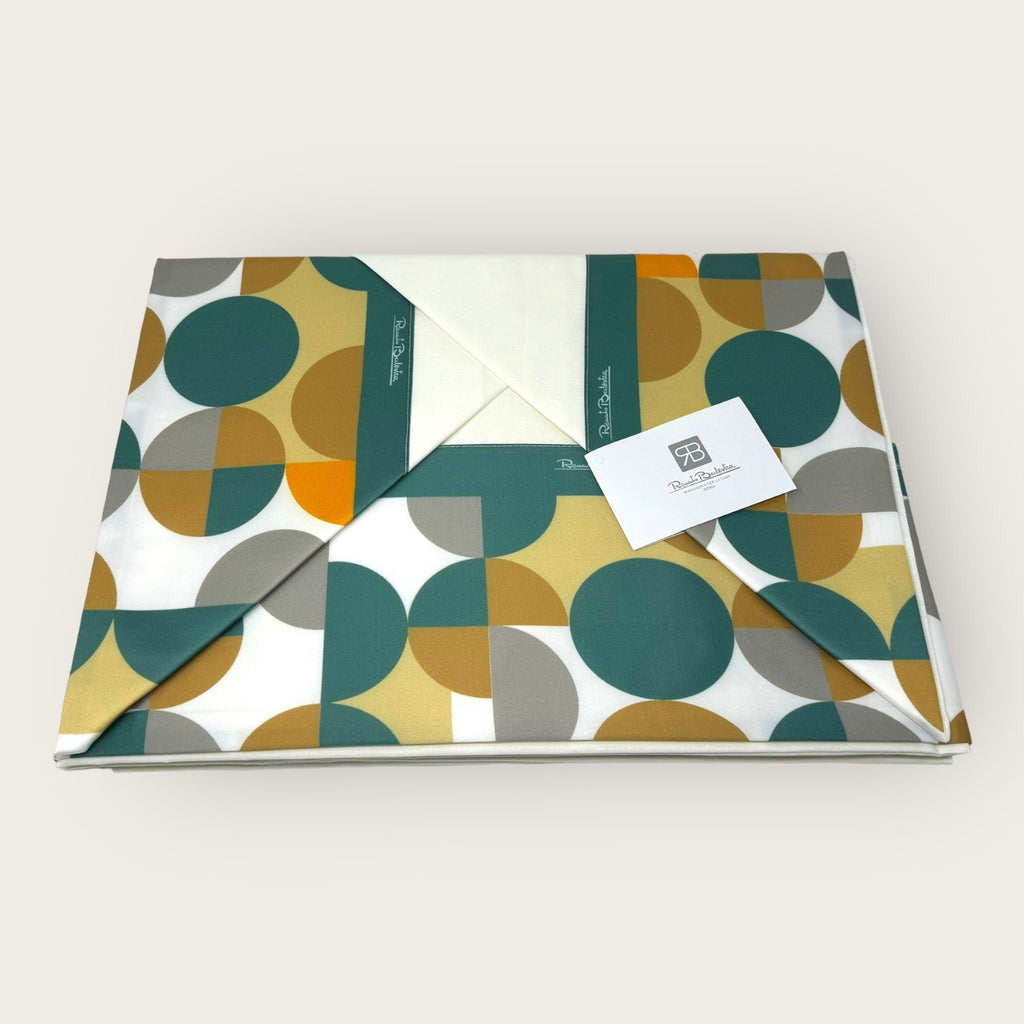 Renato Balestra Home - Completo Letto 2 Posti In Puro Cotone Fantasia Art. Lett102 Arizona