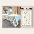 Narciso Home - Servizio Tavola Con Tovaglioli X6 Stampa Pasquale Assortite Mis. 140x180  Art. Serv441