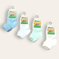 Mafer Baby - 6 Calzini Con Risvolto In Puro Cotone Da Misura (11-12 A 25-26)  Art. 029792
