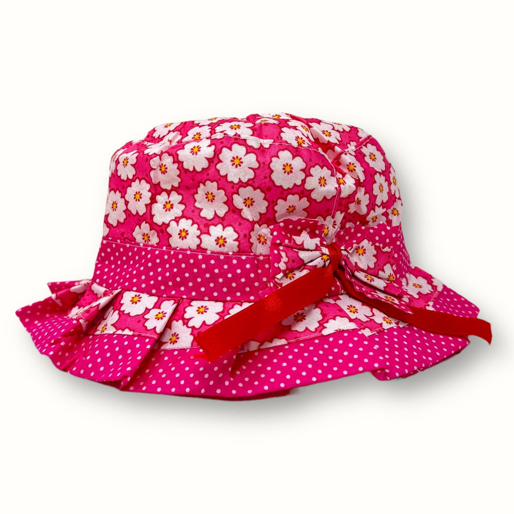 Teneri Bebè - Cappello Neonato Baby Femminuccia Fantasia In Puro Cotone  Art. 1611-g