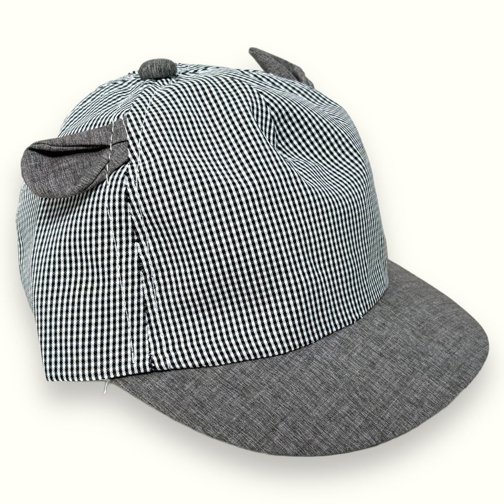 Teneri Bebè - Cappello Baby Maschietto Fantasia Con Visiera In Puro Cotone  Art. 1613-r