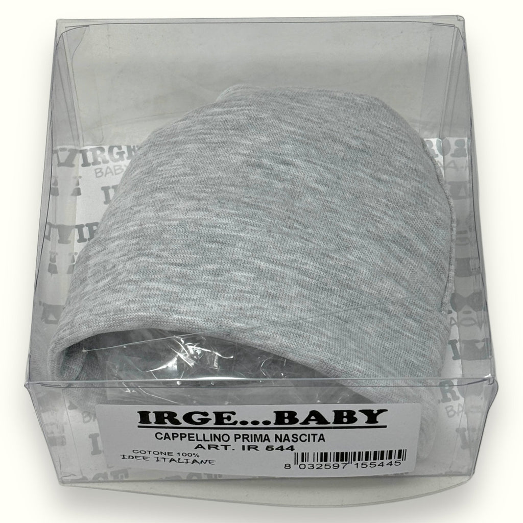 Irge Baby - Cappello Baby Prima Nascita In Puro Cotone  Art. Ir544