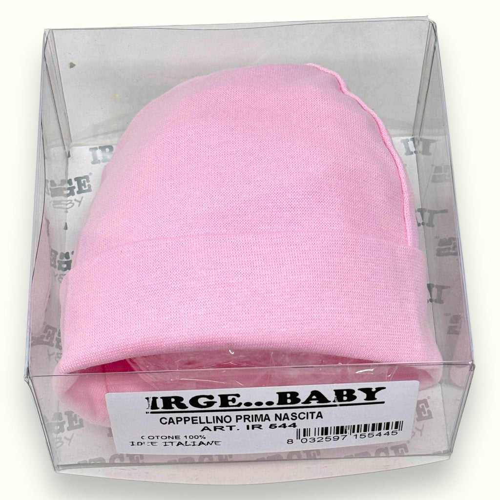 Irge Baby - Cappello Baby Prima Nascita In Puro Cotone  Art. Ir544