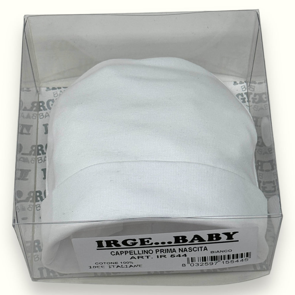 Irge Baby - Cappello Baby Prima Nascita In Puro Cotone  Art. Ir544