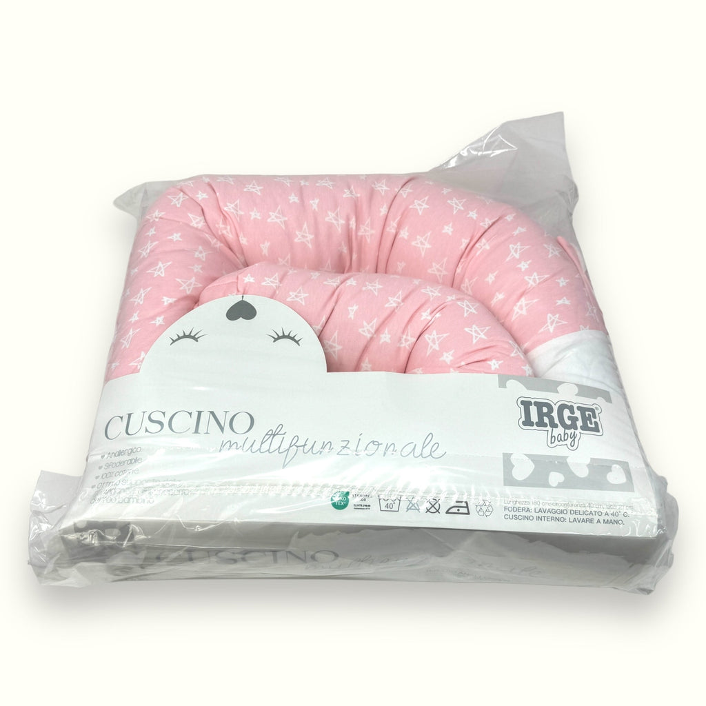 Nancy Baby - Un Dolce E Comodo Cuscino Multifunzionale Realizzato In Puro Cotone  Ir1112