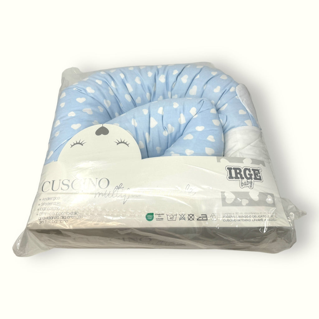 Nancy Baby - Un Dolce E Comodo Cuscino Multifunzionale Realizzato In Puro Cotone  Ir1112