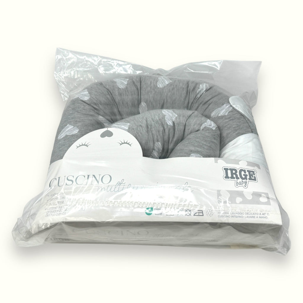 Nancy Baby - Un Dolce E Comodo Cuscino Multifunzionale Realizzato In Puro Cotone  Ir1112