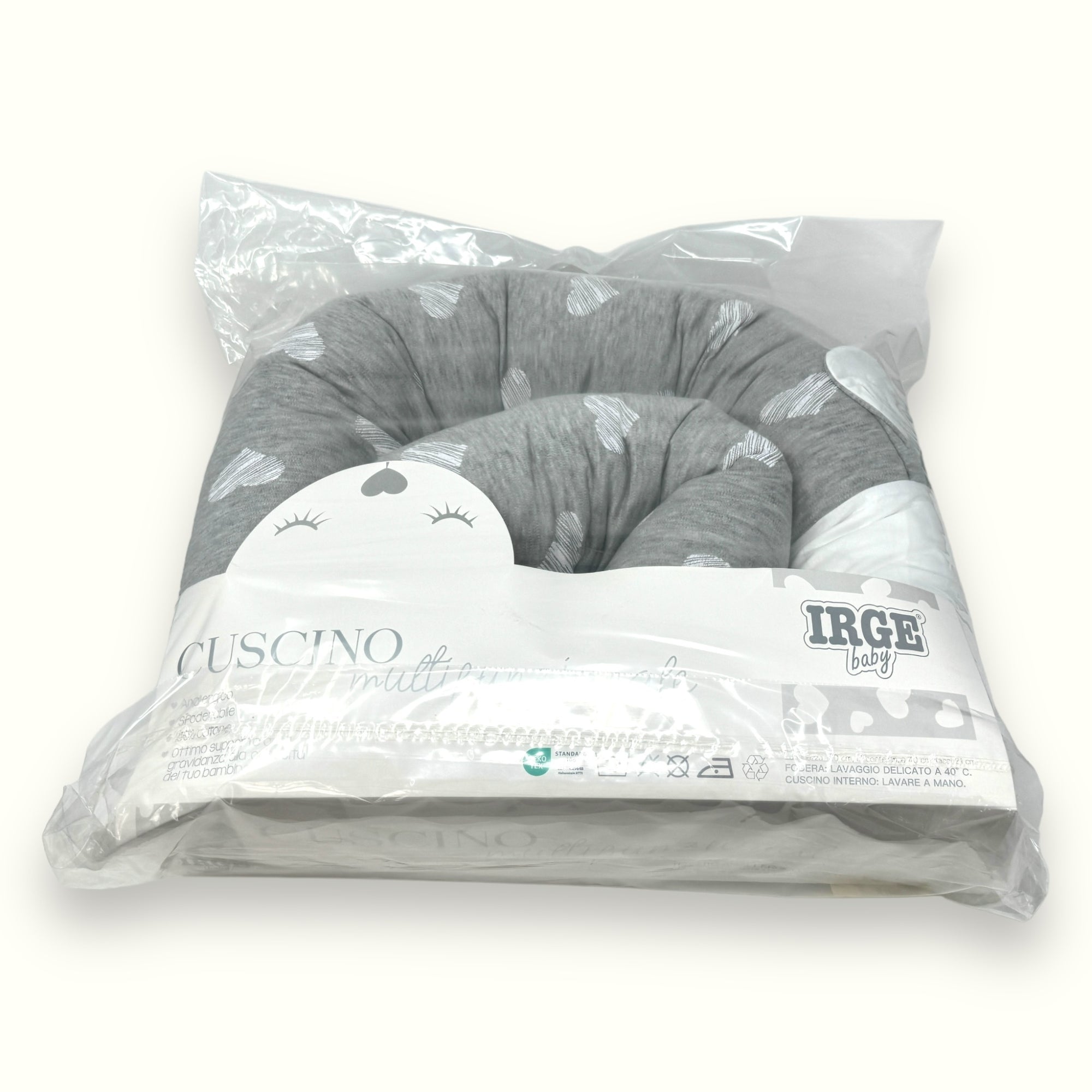 Nancy Baby - Un Dolce E Comodo Cuscino Multifunzionale Realizzato In Puro Cotone  Ir1112