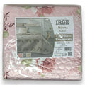 Irge Home - Copriletto Trapuntato Matrimoniale Velvet Mano Pesca Fantasia Floreale Art. Sissi