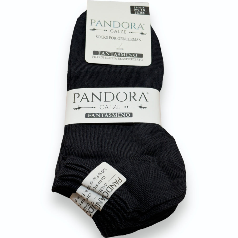 Pandora - Calzini Fantasmino Uomo E Donna In Filo Di Scozia Elasticizzato Art. P60