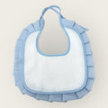 Nancy Baby -bavetta Misura Media In Puro Cotone Tela Aida Idea Ricamo  Art. 02030