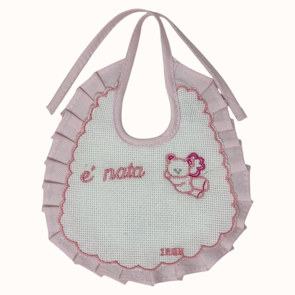 Irge Baby -  Bavetta Tela Aida Da Ricamare In Puro Cotone Maschietto E Femminuccia  Art. Ir1474/1