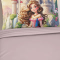 Irge - Completo Letto Singolo Con Stampa Digitale In Cotone 2 Federe (1 Stampata 1in Cotone) Art. Principessa