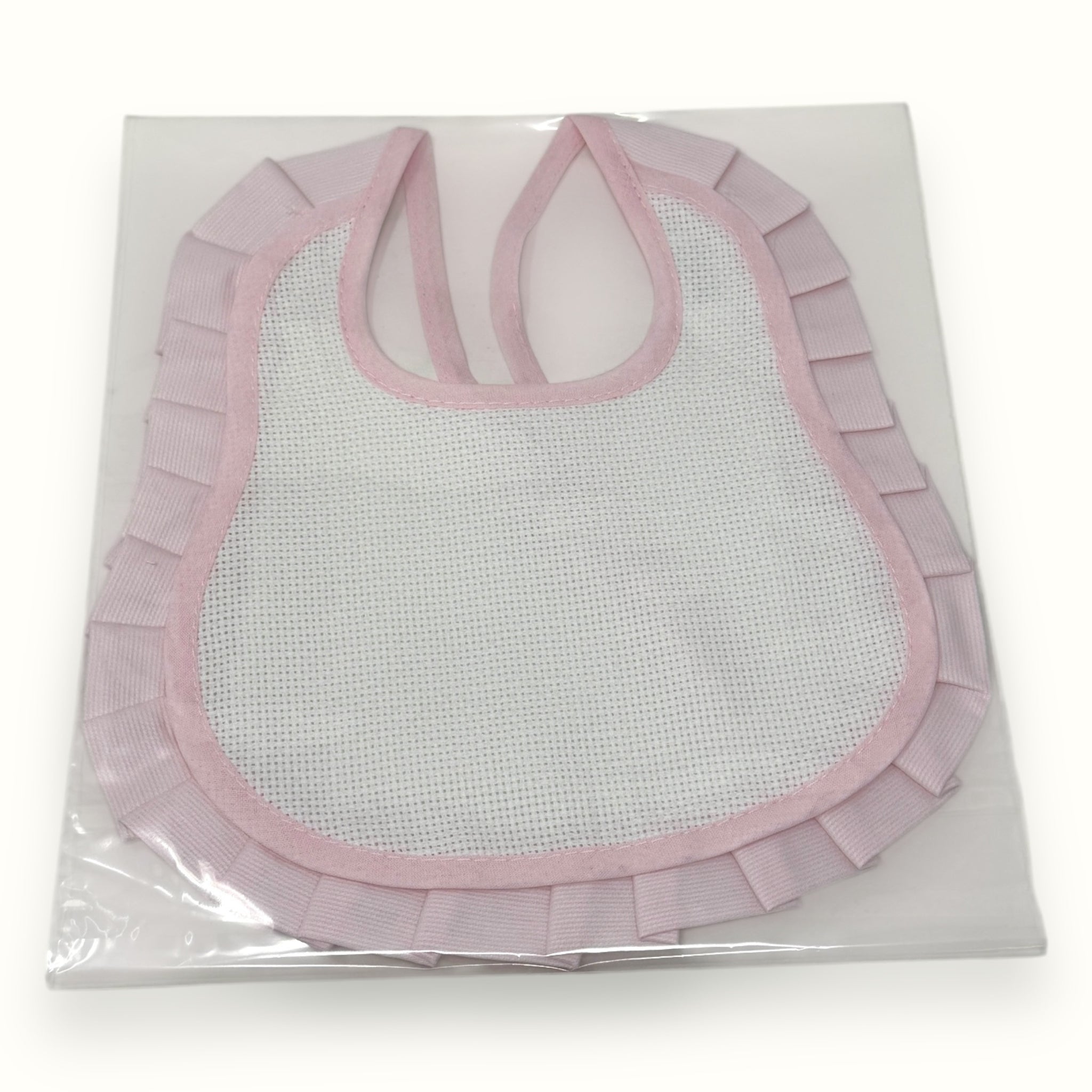 Nancy Baby - Bavetta Tela Aida Da Ricamo In Puro Cotone 100%  "vari Colori"  Art. 02150