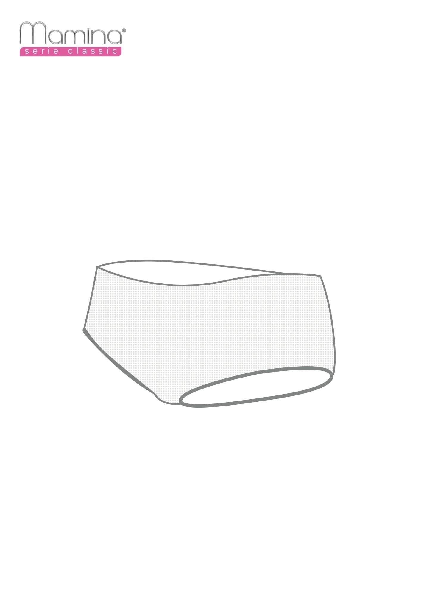Mamina - Slip Igienico Monouso Pacco Da 5 -  Mutande Premaman - Slip Per Parto Art. Z9113