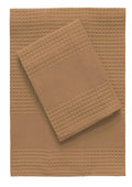 Irge - Set Asciugmano 1+1 Nido D'ape 100% Cotone