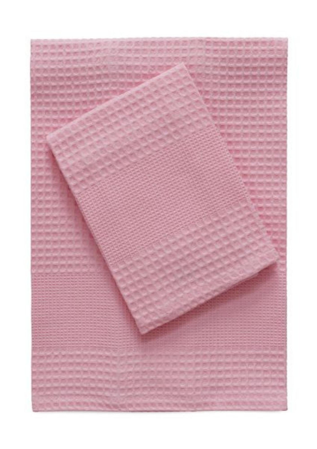 Irge - Set Asciugmano 1+1 Nido D'ape 100% Cotone