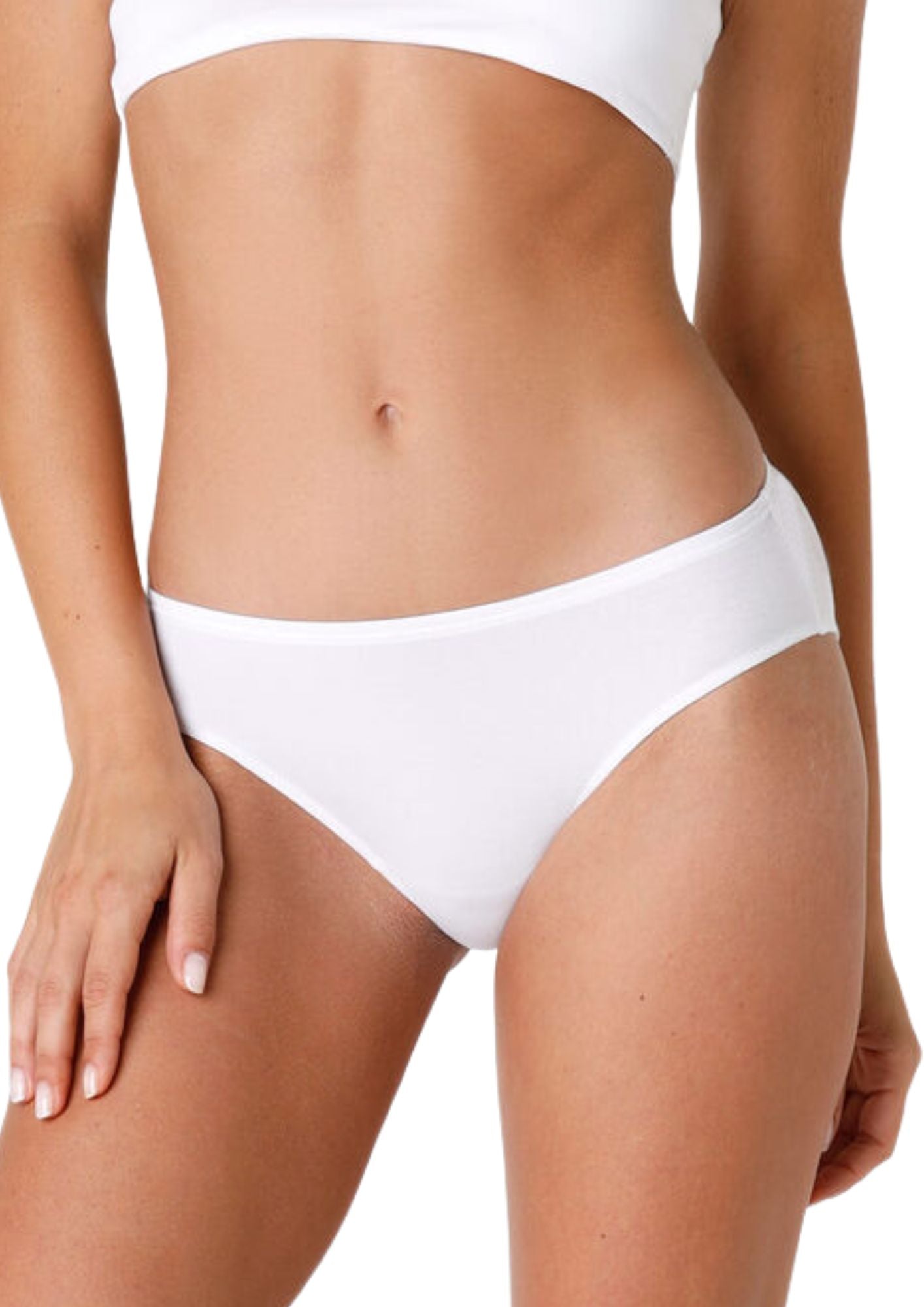 Cotonella - Pacco Da 3 Slip Donna In Cotone Vita Regular  Art. 3165