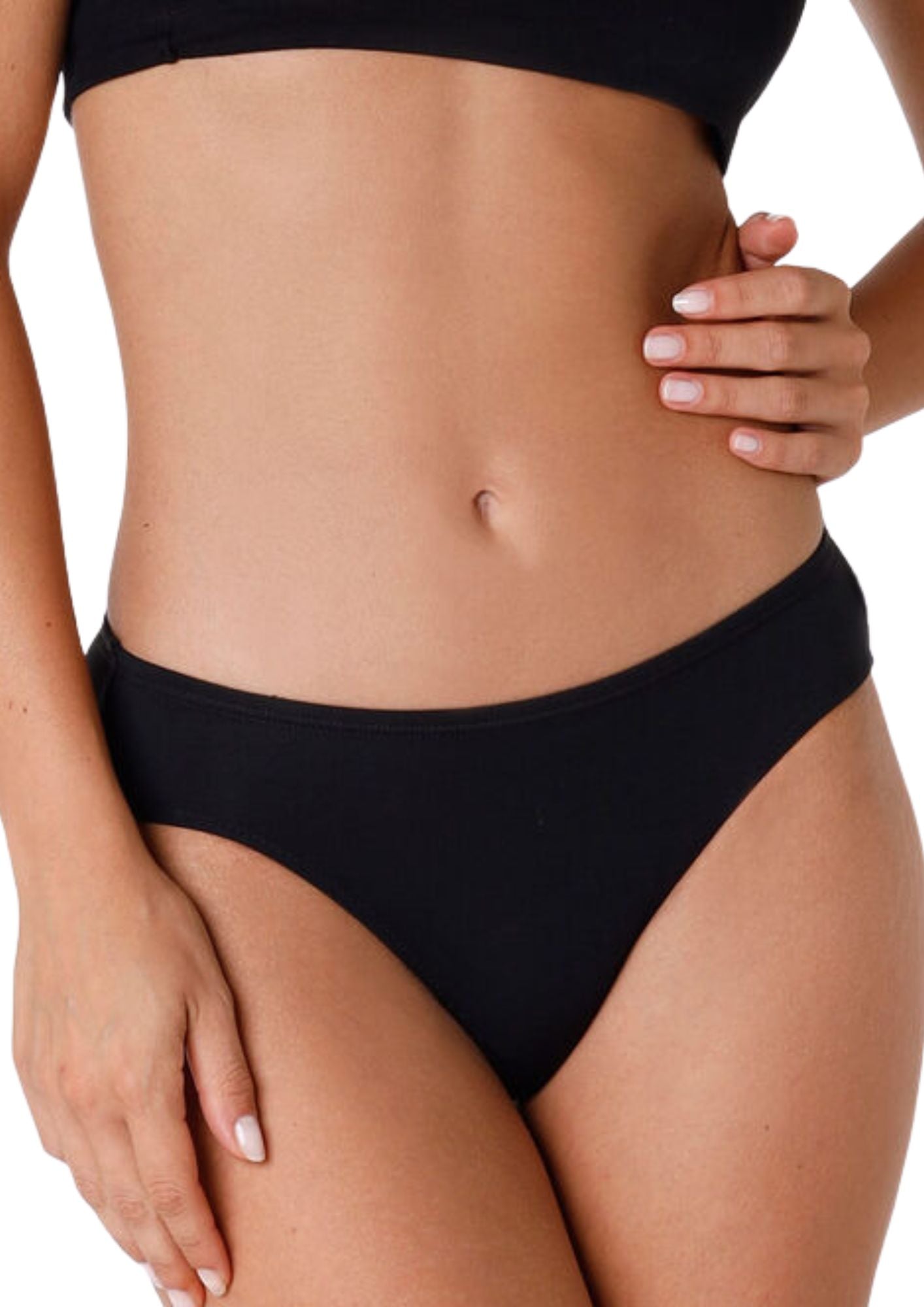 Cotonella - Pacco Da 3 Slip Donna In Cotone Vita Regular  Art. 3165