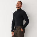 Cotonella - Lupetto Maglia Collo Alto Uomo Aderente In Caldo Cotone Tinta Unita  Art. Gu002