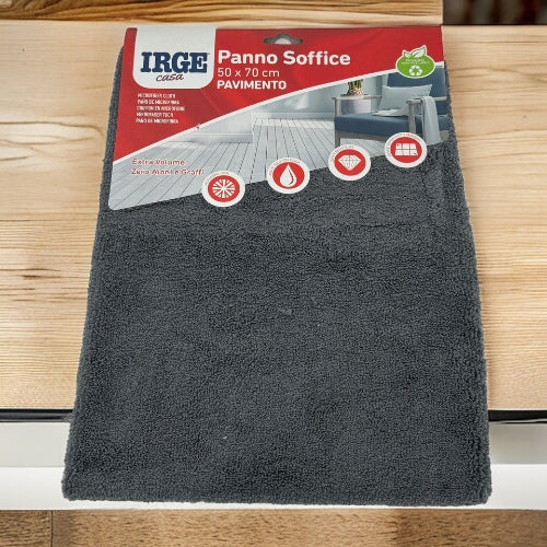 Irge Casa - Panno Soffice Per Pavimenti In Microfibra Extra Volume Mis. 50x70  Art. Pan3669a Soffice