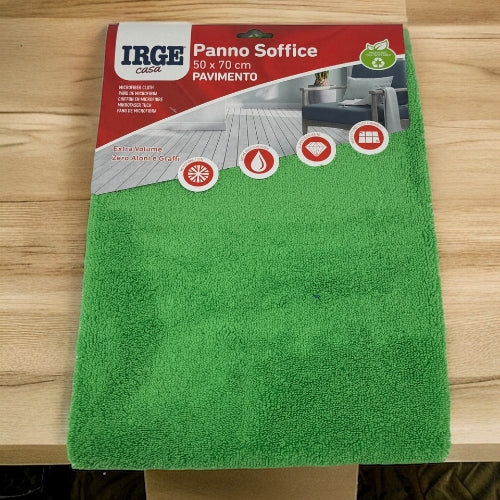 Irge Casa - Panno Soffice Per Pavimenti In Microfibra Extra Volume Mis. 50x70  Art. Pan3669a Soffice