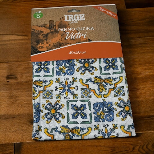 Irge Casa - Panno Cucina In Microfibra Fantasia Mis. 40x60 Art. Pan5184a Vietri