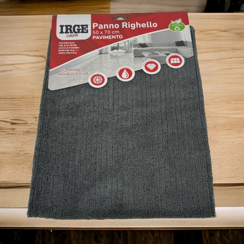 Irge Casa - Panno Righello Per Pavimenti In Microfibra Extra Volume Mis. 50x70  Art. Pan6322a Righello