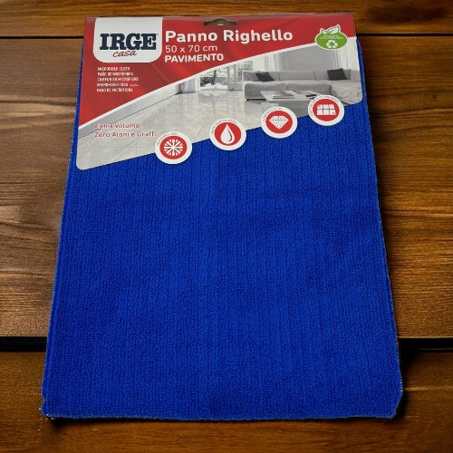 Irge Casa - Panno Righello Per Pavimenti In Microfibra Extra Volume Mis. 50x70  Art. Pan6322a Righello