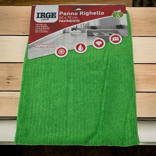 Irge Casa - Panno Righello Per Pavimenti In Microfibra Extra Volume Mis. 50x70  Art. Pan6322a Righello
