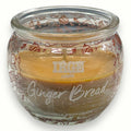 Irge Natale - Idea Regalo Candela Profumata "ginger Bread" Concentrato In Vetro Durata 24h  Art. Can6700