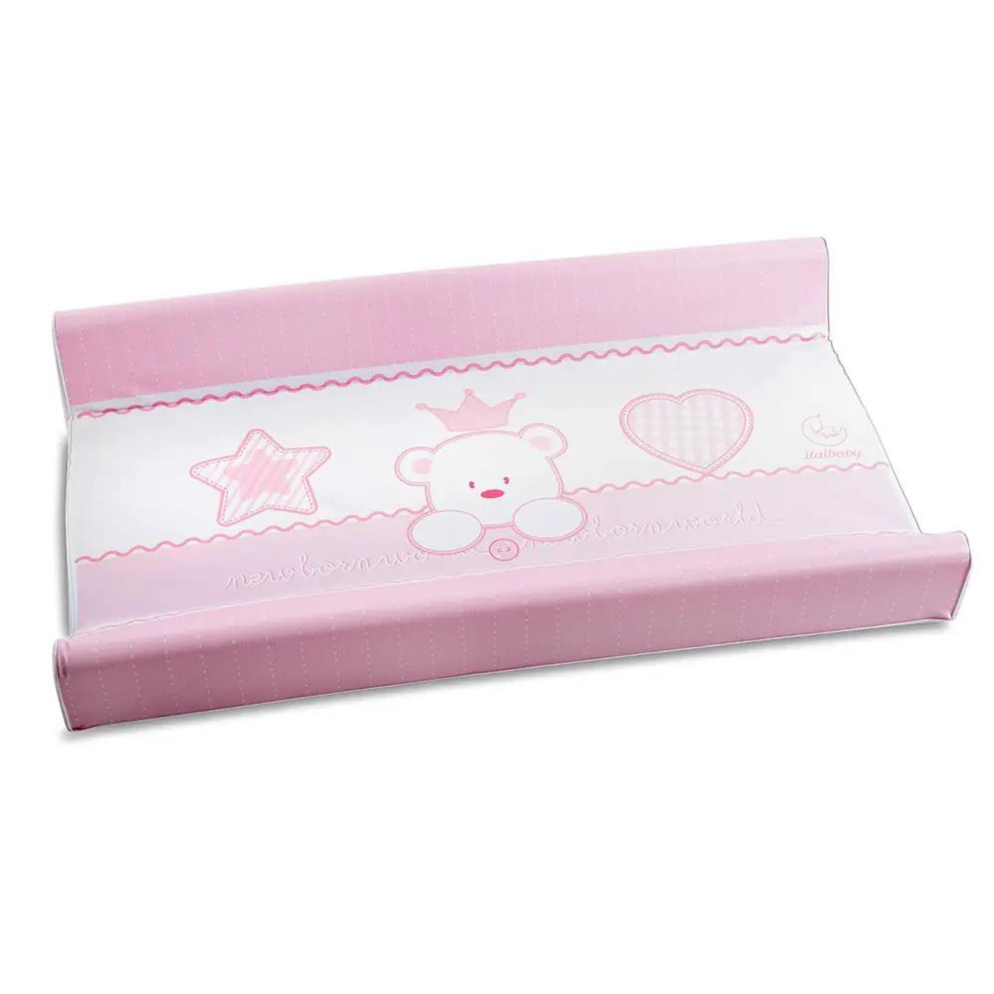 Tecnobaby - Fasciatoio Neonato In Pvc Fantasia Misure ‎80 X 49 X 9 Cm Art. 6010 Fasciatoio - Materassino Per Cambio Pannolino
