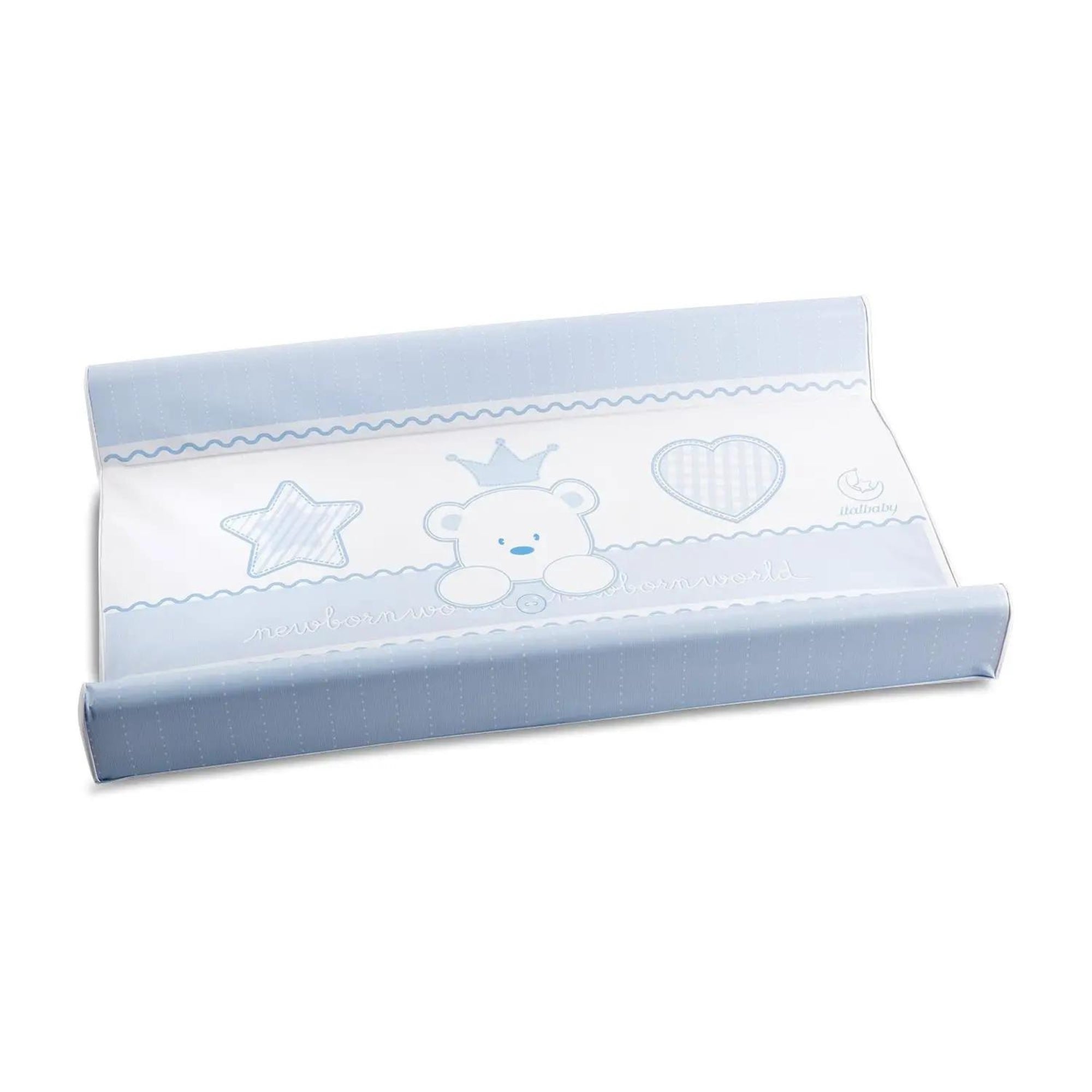 Tecnobaby - Fasciatoio Neonato In Pvc Fantasia Misure ‎80 X 49 X 9 Cm Art. 6010 Fasciatoio - Materassino Per Cambio Pannolino