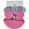 Disney Baby - Bavetta Piccola In 100% Silicone Con Stampa Disney  Art. Wd9656