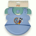 Disney Baby - Bavetta Piccola In 100% Silicone Con Stampa Disney  Art. Wd9657